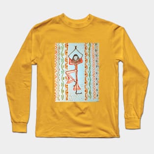 Yoga - Tree Pose Long Sleeve T-Shirt